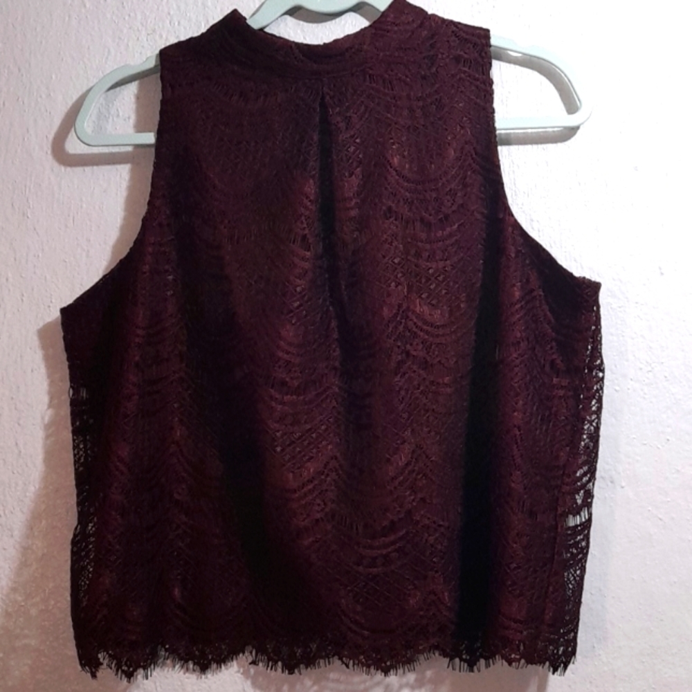 Haute Monde Women's Lace top